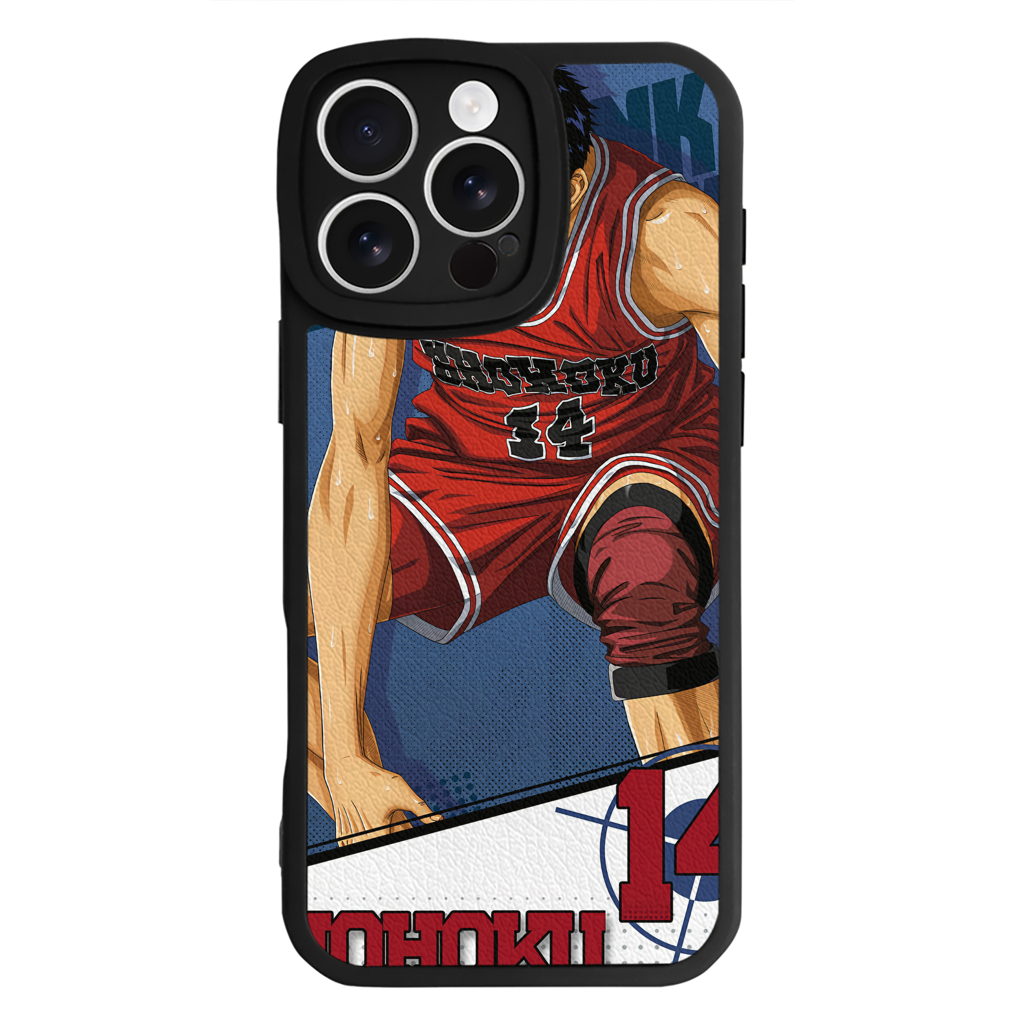 （画像用） SLAM DUNK／スラムダンク 【iPhone 16シリーズ対応】シリコンスマホケース（レザー調） 材質：シリコン